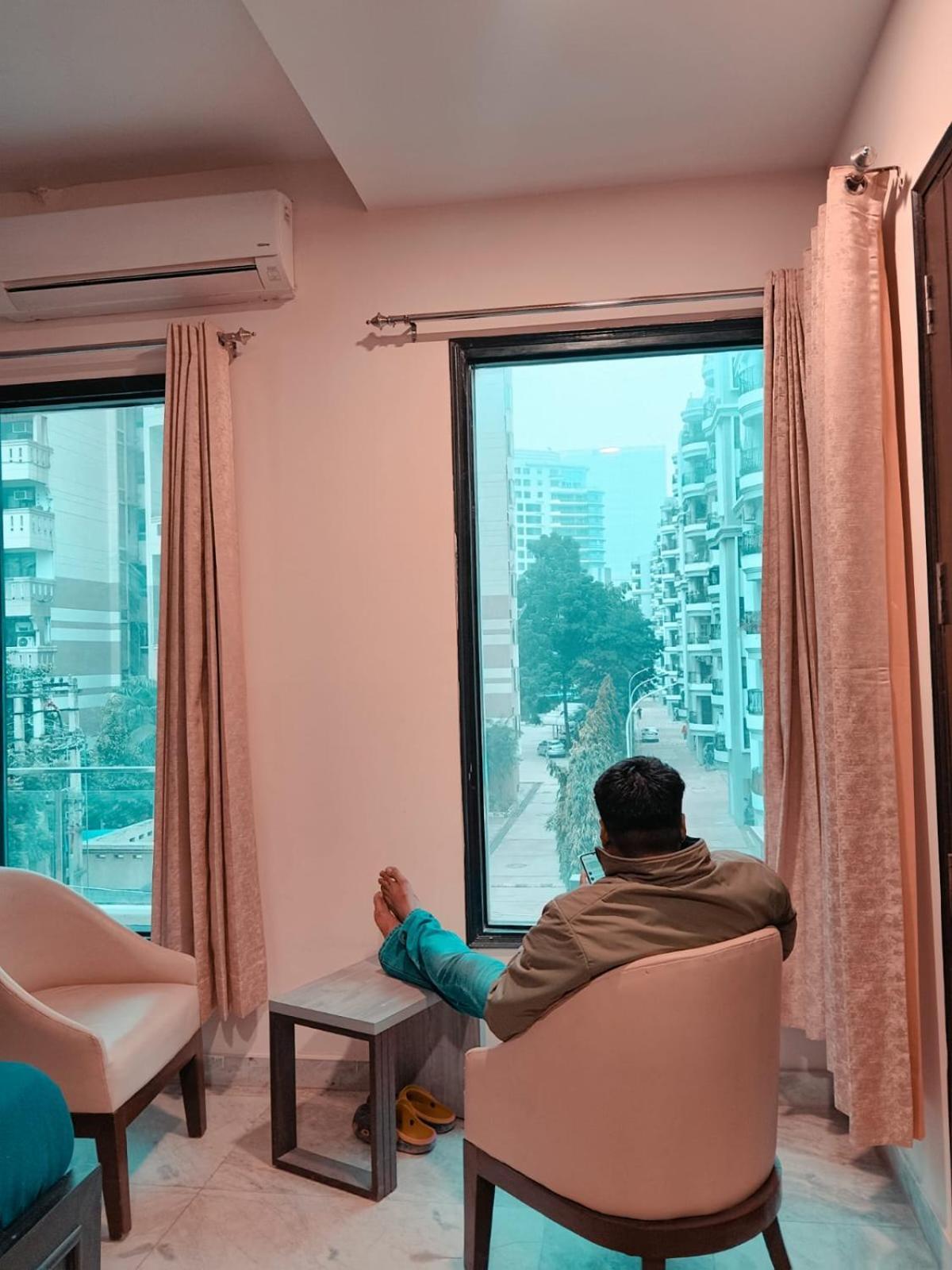 Lime Tree Service Apartment Golf Course Road, Gurgaon Exterior foto